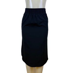 Rabbit Women’s Black Skirt With Elastic Waist & Side Zipper Size X S